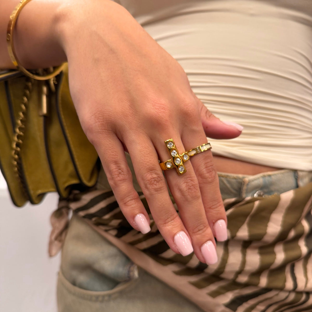 The Ember Cross Ring
