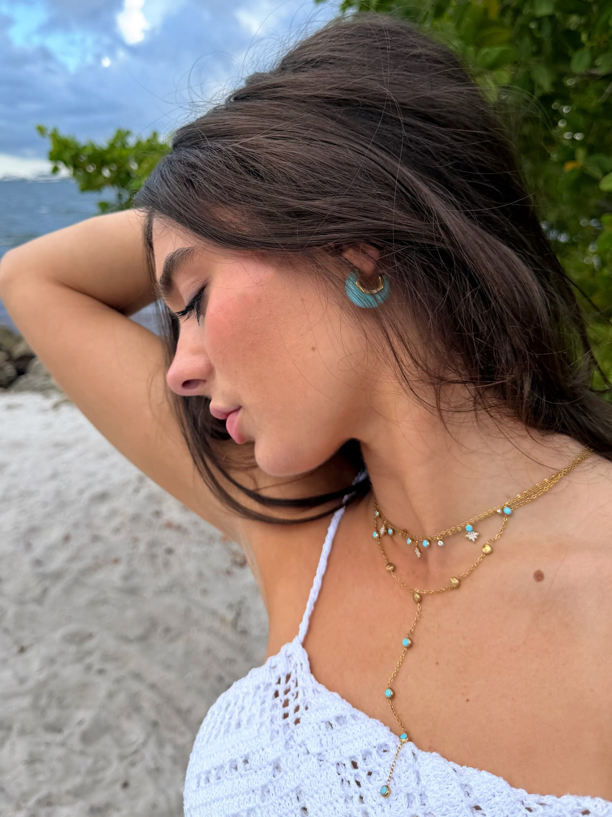 Maré Lariat Necklace