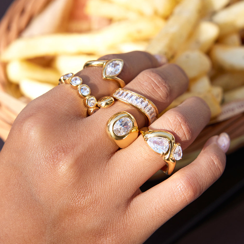 Éclat Wave Ring