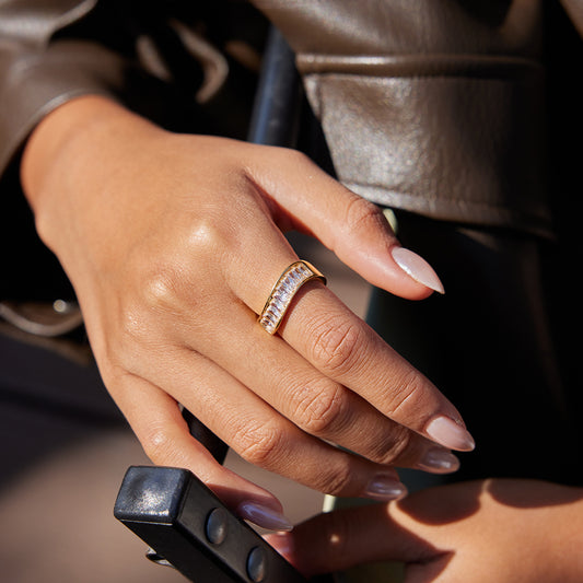 Éclat Wave Ring
