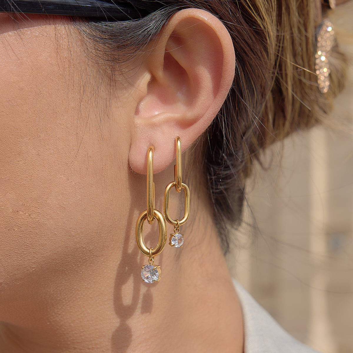 Linked Up Earrings