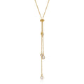 Dua Drop Lariat Necklace