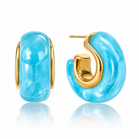 Glacé Hoop Earrings
