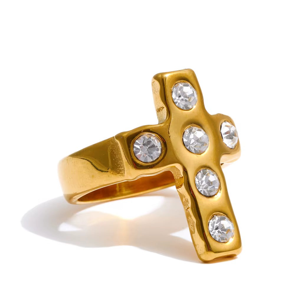 The Ember Cross Ring