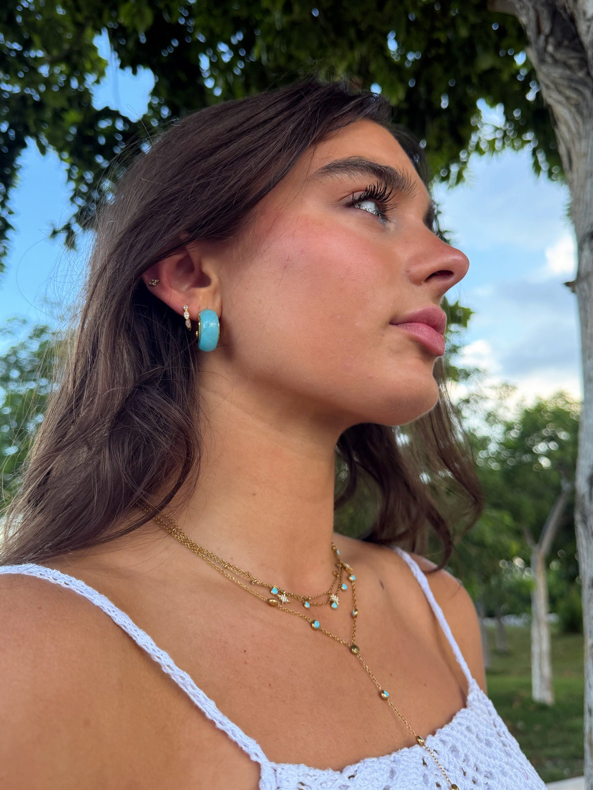 Maré Lariat Necklace