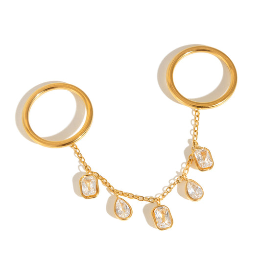 Two rings. One chain. Infinite compliments.
